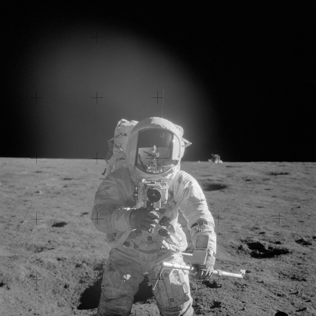 Objetivo fotográfico: La Luna, NASA, fotografia en la luna, Hasselblad
