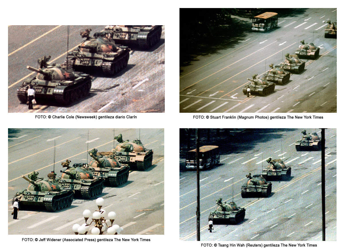 Muere uno de los fotógrafos de una foto icónica, Tiananmen, China, press